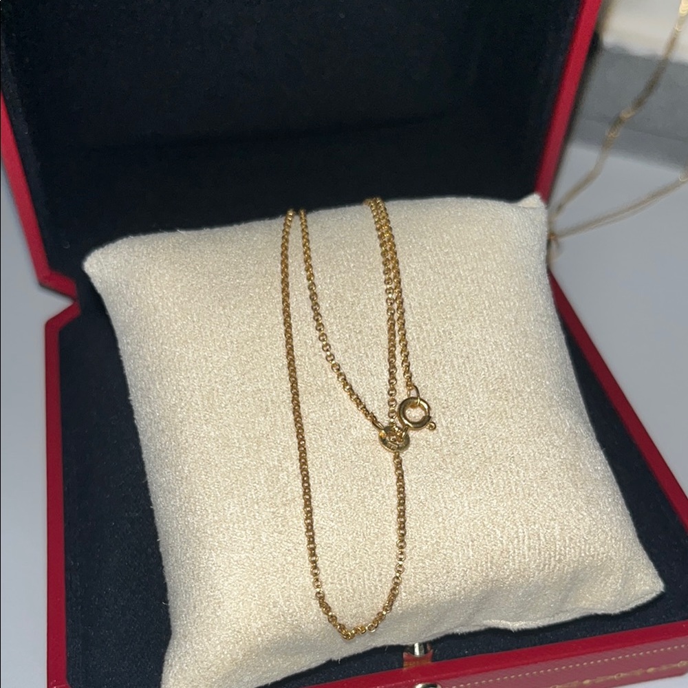 18’ 18K Gold Chain Necklace